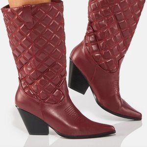 Howdy Stranger Cowboy Boots US 6 1/2, RED